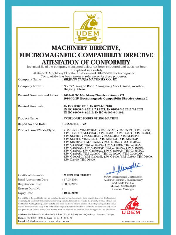 CE Certificate